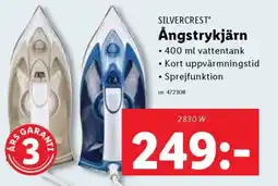 Lidl SILVERCREST Ångstrykjärn erbjuda