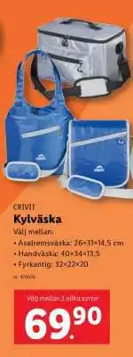 Lidl CRIVIT Kylväska erbjuda