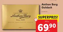 Lidl Anthon Berg Guldask erbjuda
