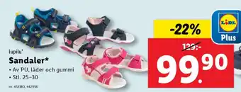 Lidl LUPILU Sandaler erbjuda