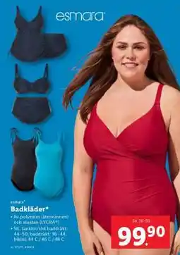 Lidl ESMARA Badkläder erbjuda