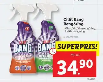 Lidl Cillit Bang Rengöring erbjuda