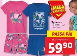 Lidl Pyjamas erbjuda
