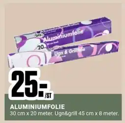 ÖoB Aluminiumfolie erbjuda