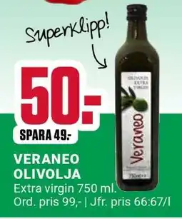 ÖoB VERANEO OLIVOLJA erbjuda