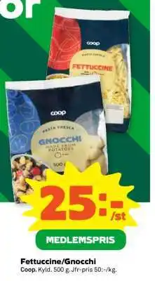 Stora Coop Fettuccine/Gnocchi erbjuda