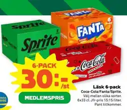 Stora Coop LÄSK 6-PACK erbjuda