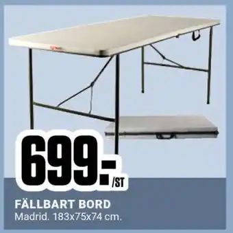 ÖoB Fällbart Bord erbjuda