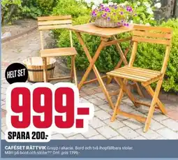 ÖoB CAFÉSET RÄTTVIK erbjuda