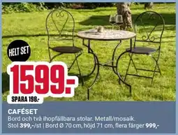 ÖoB CAFÉSET erbjuda