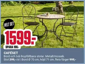 ÖoB CAFÉSET erbjuda