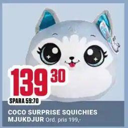 ÖoB COCO SURPRISE SQUICHIES MJUKDJUR erbjuda