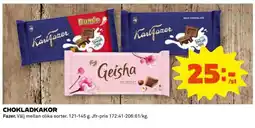 Coop Chokladkakor erbjuda