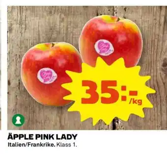 Coop Äpple Pink Lady erbjuda