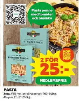 Coop PASTA erbjuda