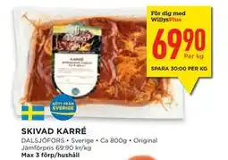 Willys Hemma SKIVAD KARRÉ erbjuda