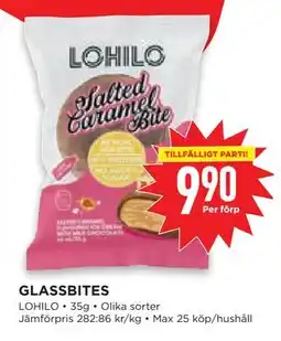 Willys Hemma GLASSBITES erbjuda