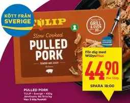Willys Hemma PULLED PORK erbjuda