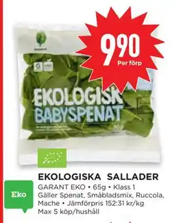 Willys Hemma EKOLOGISKA SALLADER erbjuda