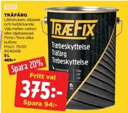Jem&Fix TRÄFÄRG erbjuda
