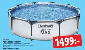 Jem&Fix POOL STEEL PRO MAX erbjuda