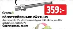 Jem&Fix FÖNSTERÖPPNARE VÄXTHUS erbjuda