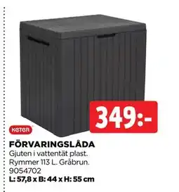 Jem&Fix FÖRVARINGSLÅDA erbjuda
