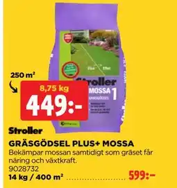 Jem&Fix GRÄSGÖDSEL PLUS+ MOSSA erbjuda