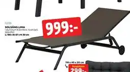 Jem&Fix SOLSÄNG LIMA erbjuda