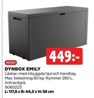 Jem&Fix DYNBOX EMILY erbjuda