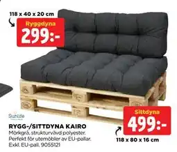 Jem&Fix RYGG-/SITTDYNA KAIRO erbjuda