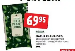 Jem&Fix NATUR PLANTJORD erbjuda