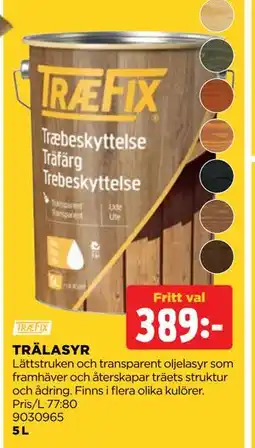 Jem&Fix TRÄLASYR erbjuda