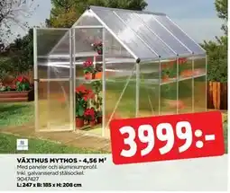 Jem&Fix VÄXTHUS MYTHOS - 4,56 M² erbjuda