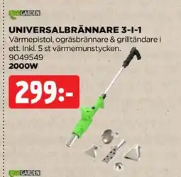 Jem&Fix UNIVERSALBRÄNNARE 3-I-1 erbjuda