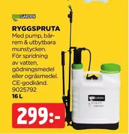 Jem&Fix RYGGSPRUTA erbjuda