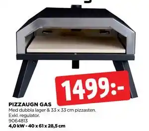 Jem&Fix PIZZAUGN GAS erbjuda