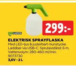 Jem&Fix ELEKTRISK SPRAYFLASKA erbjuda