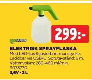 Jem&Fix ELEKTRISK SPRAYFLASKA erbjuda