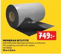Jem&Fix MEMBRAN BITUTITE erbjuda