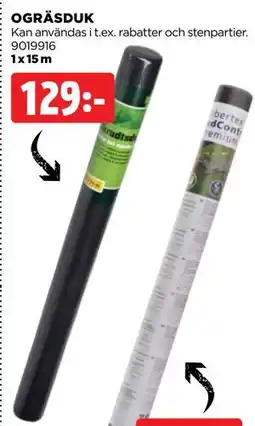 Jem&Fix OGRÄSDUK erbjuda
