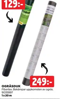Jem&Fix OGRÄSDUK erbjuda