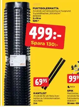 Jem&Fix FUKTISOLERMATTA erbjuda