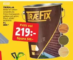 Jem&Fix TRÄOLJA erbjuda