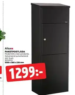 Jem&Fix PAKETPOSTLÅDA erbjuda