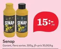 Hemköp Senap erbjuda