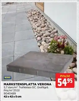 Jem&Fix MARKSTENSPLATTA VERONA erbjuda