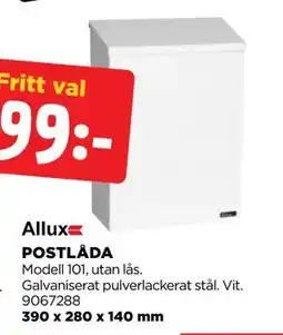 Jem&Fix POSTLÅDA erbjuda