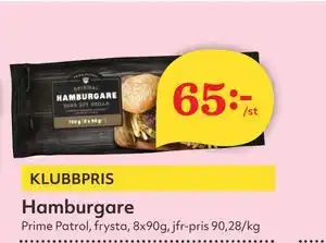 Hemköp Hamburgare erbjuda