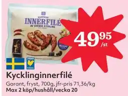 Hemköp Kycklinginnerfilé erbjuda